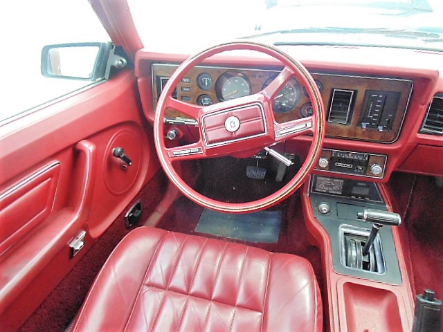 1979_Custom_Convertible_Mercury_Capri_Dash_Cassette_Tape_Steering_Wheel